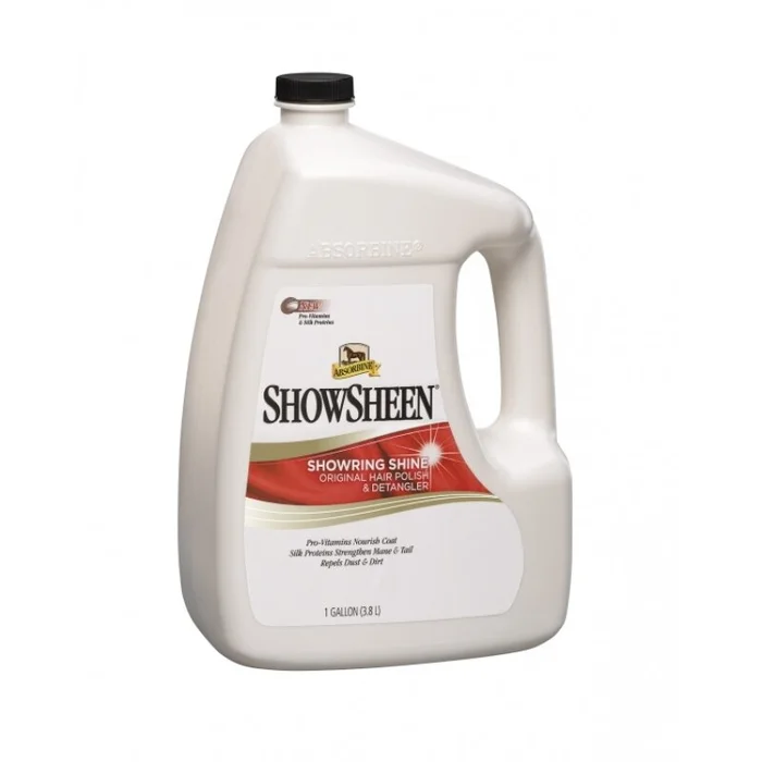 Absorbine ShowSheen 3,8 Liter Fellglanz & Langhaarpflege für Pferde