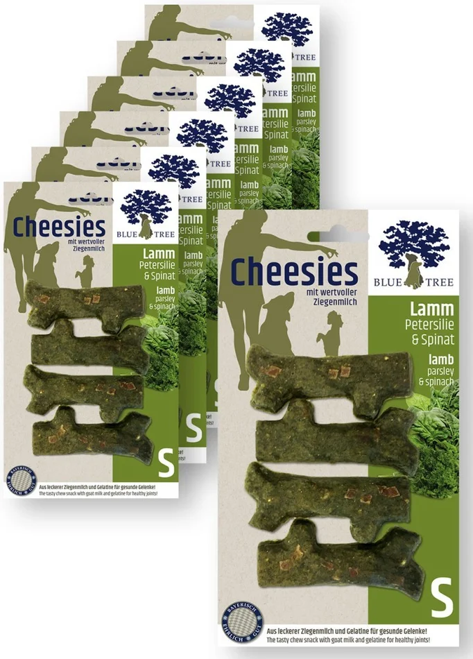 *** BLUE TREE Cheesies Lamm, Gr. S, 4 Stück – 80g [*** AUSLAUFARTIKEL]