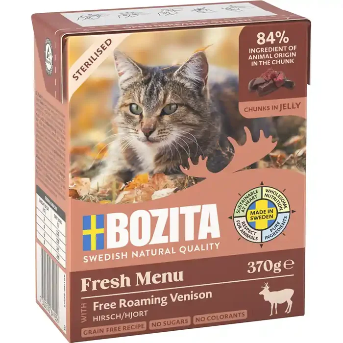 Bozita Cat – Tetra Recard Häppchen in Gelee Sterilised 6x370g