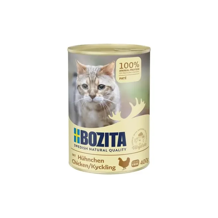 Bozita Cat Paté mit Hühnchen 400 g (Menge 6 je Bestelleinheit)
