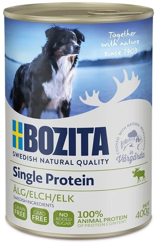 Bozita Dog Dose Elch Singleprotein 400g 91650