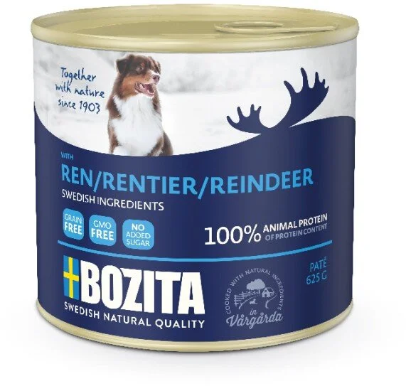 Bozita Dog Dose Paté Rentier 625g 91644