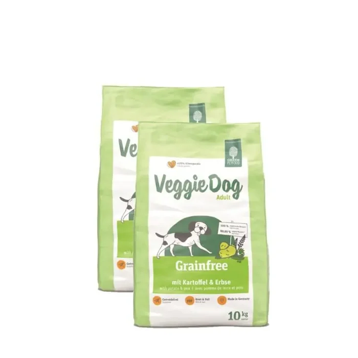 Green Petfood VeggieDog Grainfree 2 x 10 kg