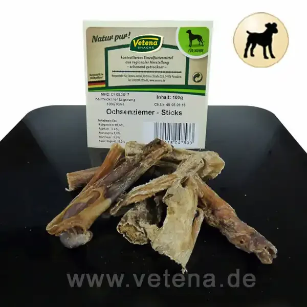 Vetena Snacks Ochsenziemer Sticks